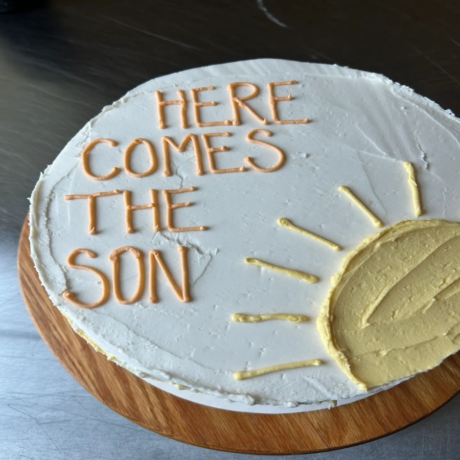 Here Comes the Son cake